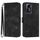 Custodia in pelle con motivo Smart Line per ZTE Blade V41 (nera)