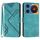 Custodia in pelle effetto pelle per ZTE Nubia Music Line Pattern (blu chiaro) Custodia in pelle effetto pelle per ZTE Nubia Music Line Pattern (blu chiaro)