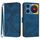 Custodia in pelle effetto pelle per ZTE Nubia Music Line Pattern (blu reale) Custodia in pelle effetto pelle per ZTE Nubia Music Line Pattern (blu reale)