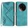 Custodia in pelle effetto pelle per ZTE nubia Z50S Pro Line Pattern (blu chiaro) Custodia in pelle effetto pelle per ZTE nubia Z50S Pro Line Pattern (blu chiaro)