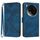 Custodia in pelle effetto pelle per ZTE nubia Z50S Pro Line Pattern (blu reale) Custodia in pelle effetto pelle per ZTE nubia Z50S Pro Line Pattern (blu reale)