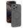 Custodia sottile in silicone liquido con foro sottile per iPhone 16 Pro Max (grigio scuro)