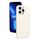 Custodia per telefono in silicone liquido con foro sottile per iPhone 13 Pro (bianca) Custodia per telefono in silicone liquido con foro sottile per iPhone 13 Pro (bianca)