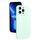 Custodia per iPhone 13 Pro in silicone liquido con foro sottile (verde menta) Custodia per iPhone 13 Pro in silicone liquido con foro sottile (verde menta)