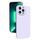 Custodia in silicone liquido con foro sottile per iPhone 13 Pro Max (viola) Custodia in silicone liquido con foro sottile per iPhone 13 Pro Max (viola)