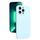 Custodia in silicone liquido con foro sottile per iPhone 13 Pro Max (blu Sierra) Custodia in silicone liquido con foro sottile per iPhone 13 Pro Max (blu Sierra)