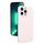 Custodia per telefono in silicone liquido con foro sottile per iPhone 13 Pro Max (rosa) Custodia per telefono in silicone liquido con foro sottile per iPhone 13 Pro Max (rosa)