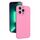 Custodia in silicone liquido con foro sottile per iPhone 13 Pro Max (rosa) Custodia in silicone liquido con foro sottile per iPhone 13 Pro Max (rosa)