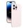 Custodia per telefono in silicone liquido con foro sottile per iPhone 14 Pro (rosa) Custodia per telefono in silicone liquido con foro sottile per iPhone 14 Pro (rosa)