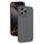 Custodia in silicone liquido con foro sottile per iPhone 16 Pro Max (grigio scuro)