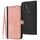 Custodia in pelle con cinturino a doppia piega e fibbia laterale per TCL 305/306/30E/30 SE (rosa) Custodia in pelle con cinturino a doppia piega e fibbia laterale per TCL 305/306/30E/30 SE (rosa)