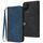 Custodia in pelle con cinturino a doppia piega e fibbia laterale per TCL 405/406/408 (blu reale) Custodia in pelle con cinturino a doppia piega e fibbia laterale per TCL 405/406/408 (blu reale)