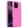 Custodia per telefono Burom Cloud Sensing in silicone liquido ultrasottile a copertura totale per iPhone 16 Pro Max (Rosa cipria)