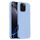 Custodia per telefono Burom Cloud Sensing in silicone liquido ultrasottile a copertura totale per iPhone 16 Pro Max (blu foschia)