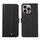 Custodia per telefono in pelle con trama delicata e inserti RFID ABEEL per iPhone 14 Pro Max (nera) Custodia per telefono in pelle con trama delicata e inserti RFID ABEEL per iPhone 14 Pro Max (nera)
