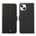 Custodia per telefono in pelle con trama delicata e RFID ABEEL per iPhone 15 Plus (nera) Custodia per telefono in pelle con trama delicata e RFID ABEEL per iPhone 15 Plus (nera)