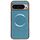 Custodia per telefono MagSafe con rivestimento galvanico in PC glitterato per Google Pixel 9 Pro XL (blu)