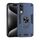 Custodia antiurto in metallo con anello per telefono vivo V50 Lite 5G (blu) Custodia antiurto in metallo con anello per telefono vivo V50 Lite 5G (blu)
