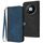 Custodia in pelle con cinturino a doppia piega e fibbia laterale per ZTE Voyage 41 5G (blu reale) Custodia in pelle con cinturino a doppia piega e fibbia laterale per ZTE Voyage 41 5G (blu reale)