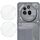 Per Nothing Phone 3a Pro 2 pezzi/set IMAK HD Glass Pellicola per obiettivo fotocamera posteriore Per Nothing Phone 3a Pro 2 pezzi/set IMAK HD Glass Pellicola per obiettivo fotocamera posteriore