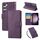 Custodia in pelle con 3 slot per carte di credito e motivo a fiori di rosa per Samsung Galaxy S23 5G (viola scuro) Custodia in pelle con 3 slot per carte di credito e motivo a fiori di rosa per Samsung Galaxy S23 5G (viola scuro)