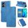 Custodia in pelle con 3 slot per carte di credito e motivo a rose in rilievo per vivo Y56 5G (blu) Custodia in pelle con 3 slot per carte di credito e motivo a rose in rilievo per vivo Y56 5G (blu)