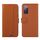 Custodia per telefono in pelle con trama delicata e inserti RFID ABEEL per Samsung Galaxy S20 FE (marrone) Custodia per telefono in pelle con trama delicata e inserti RFID ABEEL per Samsung Galaxy S20 FE (marrone)