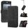 Custodia a libro in pelle con effetto pelle per Kyocera Basio 3 Cubic Skin Feel (nera) Custodia a libro in pelle con effetto pelle per Kyocera Basio 3 Cubic Skin Feel (nera)