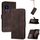 Custodia in pelle con effetto pelle a conchiglia per TCL 501 Cubic Skin Feel (marrone) Custodia in pelle con effetto pelle a conchiglia per TCL 501 Cubic Skin Feel (marrone)