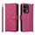 Custodia in pelle multifunzionale con 6 slot per schede per OPPO Reno13 5G, con cinturino da polso (rosso rosa) Custodia in pelle multifunzionale con 6 slot per schede per OPPO Reno13 5G, con cinturino da polso (rosso rosa)