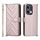 Custodia in pelle multifunzionale con 6 slot per schede per OPPO Reno13 Pro 5G, con cinturino da polso (rosa) Custodia in pelle multifunzionale con 6 slot per schede per OPPO Reno13 Pro 5G, con cinturino da polso (rosa)