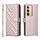 Custodia in pelle multifunzione con 6 slot per schede per Realme 14x 5G / C75 4G / V60 Pro 5G con cinturino da polso (rosa) Custodia in pelle multifunzione con 6 slot per schede per Realme 14x 5G / C75 4G / V60 Pro 5G con cinturino da polso (rosa)