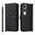 Custodia in pelle multifunzionale con 6 slot per schede per vivo V50 Lite 5G e cinturino da polso (nera) Custodia in pelle multifunzionale con 6 slot per schede per vivo V50 Lite 5G e cinturino da polso (nera)