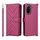 Custodia in pelle multifunzionale con 6 slot per schede per Xiaomi Poco C71 / Redmi A5 4G da 171,7 mm con cinturino da polso (rosso rosa) Custodia in pelle multifunzionale con 6 slot per schede per Xiaomi Poco C71 / Redmi A5 4G da 171,7 mm con cinturino da polso (rosso rosa)