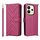 Custodia in pelle multifunzionale con 6 slot per schede per Redmi Note 14 4G da 163,25 mm con cinturino da polso (rosso rosa) Custodia in pelle multifunzionale con 6 slot per schede per Redmi Note 14 4G da 163,25 mm con cinturino da polso (rosso rosa)