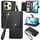Custodia in pelle con laccetto Love Zipper per Redmi Note 14 4G da 164,84 mm (nera) Custodia in pelle con laccetto Love Zipper per Redmi Note 14 4G da 164,84 mm (nera)