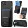 Custodia pieghevole in fibra di carbonio per iPhone 16e (nera)