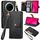 Custodia in pelle con laccetto Love Zipper per Huawei Mate 70 Pro+ (nera) Custodia in pelle con laccetto Love Zipper per Huawei Mate 70 Pro+ (nera)