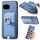 Custodia per telefono con inserto laterale in pelle con anello a croce retrò per Google Pixel 9a MagSafe (blu) Custodia per telefono con inserto laterale in pelle con anello a croce retrò per Google Pixel 9a MagSafe (blu)