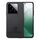 Custodia in similpelle con retro in tessuto twill per Xiaomi 14T (nera)