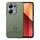 Custodia in similpelle con retro in tessuto twill per Redmi Note 13 Pro 4G (verde) Custodia in similpelle con retro in tessuto twill per Redmi Note 13 Pro 4G (verde)
