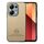 Custodia in similpelle con retro in tessuto twill per Redmi Note 13 Pro 4G (cachi) Custodia in similpelle con retro in tessuto twill per Redmi Note 13 Pro 4G (cachi)