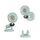 Ventilatore da tavolo pieghevole con rotazione a 360 gradi, mini ventilatore portatile ricaricabile da parete (verde) Ventilatore da tavolo pieghevole con rotazione a 360 gradi, mini ventilatore portatile ricaricabile da parete (verde)