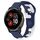 Per cinturino in silicone bicolore Garmin Venu 2 Plus da 20 mm (blu + bianco) Per cinturino in silicone bicolore Garmin Venu 2 Plus da 20 mm (blu + bianco)