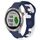 Per cinturino in silicone bicolore Garmin Approach S40 da 20 mm (blu + bianco) Per cinturino in silicone bicolore Garmin Approach S40 da 20 mm (blu + bianco)