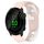Per cinturino in silicone bicolore Garmin Forerunner 158 da 20 mm (rosa + bianco) Per cinturino in silicone bicolore Garmin Forerunner 158 da 20 mm (rosa + bianco)