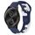 Per cinturino in silicone bicolore Garmin VivoMove Style 20mm (blu + bianco) Per cinturino in silicone bicolore Garmin VivoMove Style 20mm (blu + bianco)