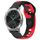 Per cinturino in silicone bicolore Garmin VivoMove Luxe da 20 mm (nero + rosso) Per cinturino in silicone bicolore Garmin VivoMove Luxe da 20 mm (nero + rosso)