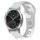 Per cinturino in silicone bicolore Garmin VivoMove Luxe da 20 mm (grigio + bianco) Per cinturino in silicone bicolore Garmin VivoMove Luxe da 20 mm (grigio + bianco)