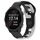 Per cinturino in silicone bicolore Garmin Forerunner 245 Music da 20 mm (nero + grigio) Per cinturino in silicone bicolore Garmin Forerunner 245 Music da 20 mm (nero + grigio)